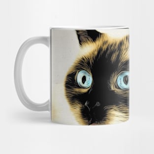 Siam cat / Maléa is looking for the goblin - children's book WolfArt Mug